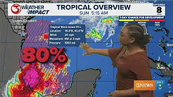 High chance of Tropical Development in the Gulf of Mexico thumbnail