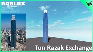 Tun Razak Exhange - Roblox Build Timelapse screenshot 4