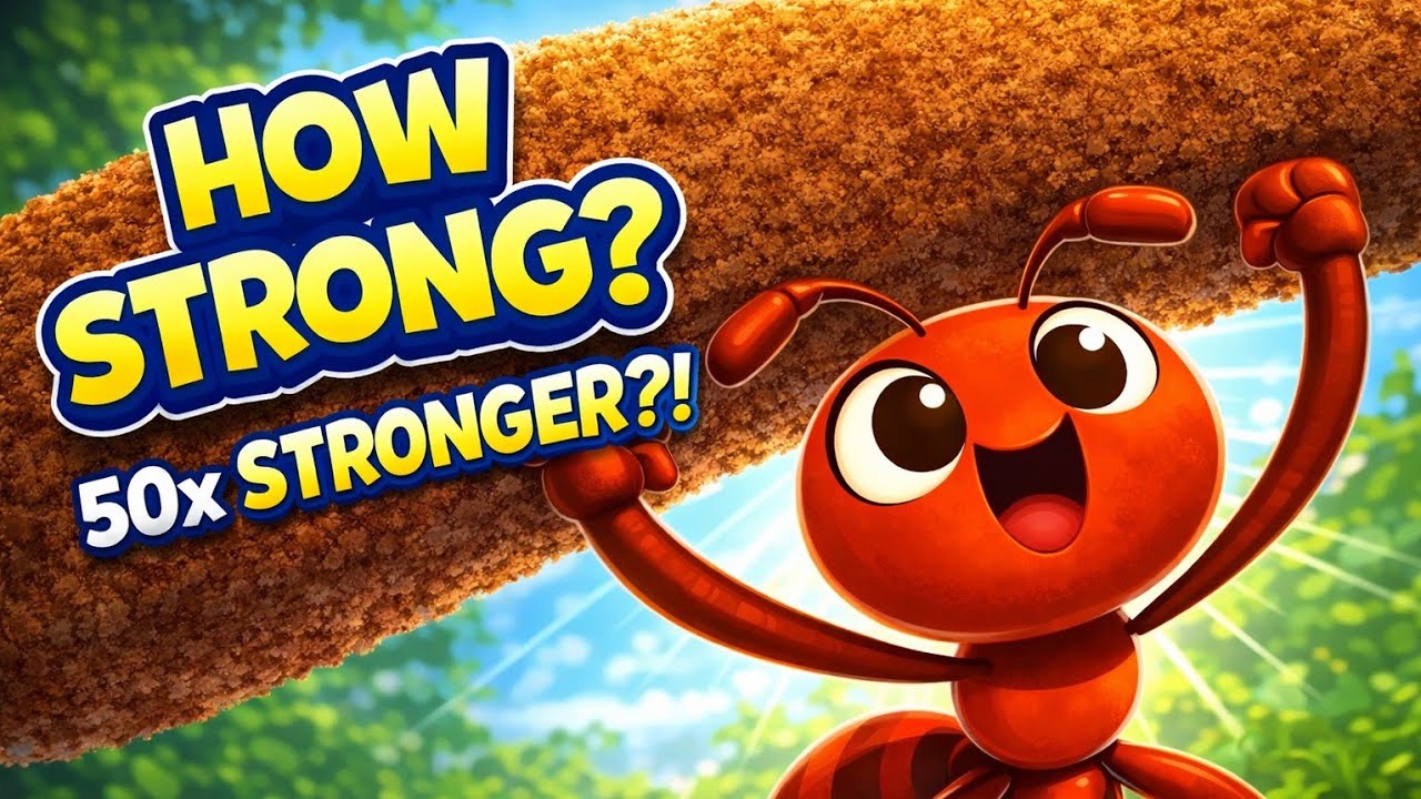 Ants Are Super Strong?! 🐜 | 10 Amazing Ant Facts for Kids