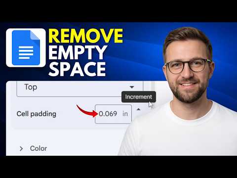 How to get rid of empty space in tables in Google Docs (Step By Step 2026)