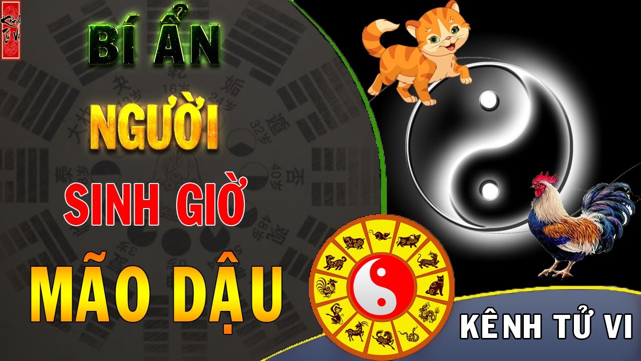 Bí ẩn vận mệnh những người sinh giờ MÃO DẬU - Mẫu... - youtube