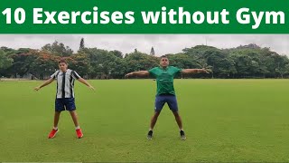 10 Exercises Without Gym- Bina Gym Ke Exercise