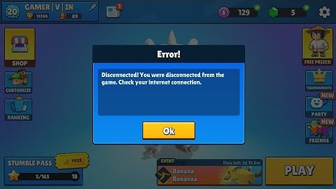 DISCONNECT ERROR IN STUMBLE GUYS SOLUTION|| MAPP LOADING SOLUTION || SHINOBI GAMERZ