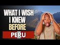 14 Things to Know BEFORE You Visit PERU: Lima & Cusco Peru Travel Guide