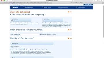 How to Change Your Address USPS | Form 3575 | Online