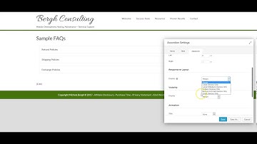Creating Accordian Style Layouts with the Beaver Builder Page Builder Plugin
