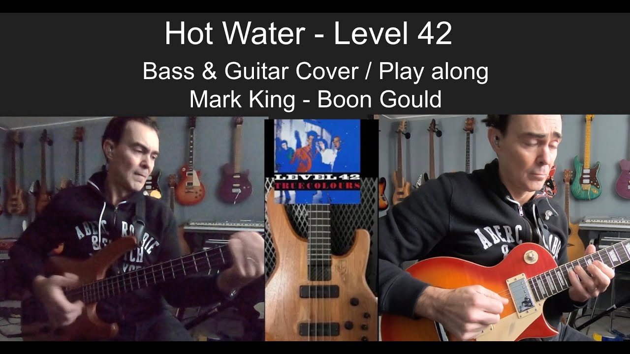 Hot Water Level 42 -Bass & Guitar Cover - 
