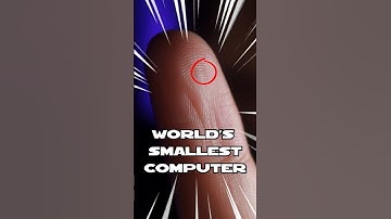 World’s smallest computer #unknownfacts #tech #shorts