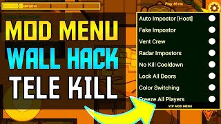 Among Us Hack MOD Menu | Invisibility | Auto Impostor | Tele Kill | Crew Vent + More New VIP Mod Apk screenshot 1