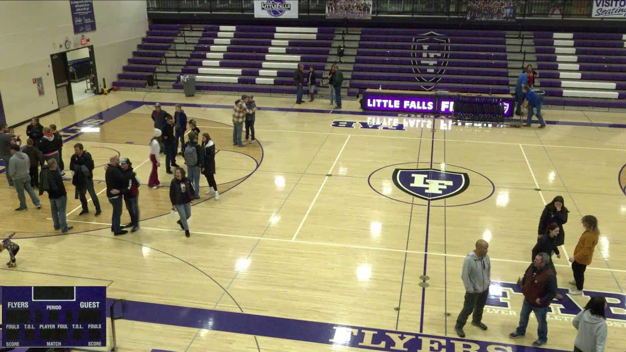 Little Falls High School vs Upsala Area Schools Mens Varsity Basketball