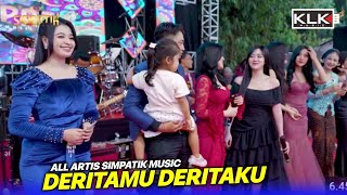 Download lagu ALL ARTIS -  DERITAMU DERITAKU - SIMPATIK MUSIC - SUMUR BATU BANTAR GEBANG BEKASI - KLK AUDIO
