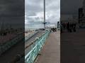 Beach side view of Brighton #uk #brighton #beach #travel #brightonseafront #shorts #viralvideo