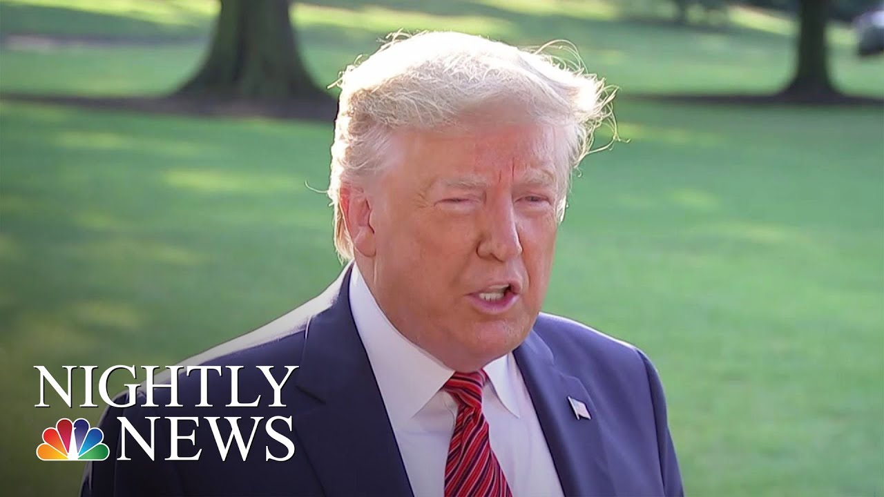 Trump Admits He Discussed Joe And Hunter Biden On Call With Ukraine’s Leader | NBC Nightly News