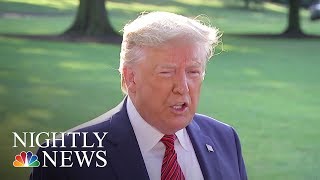 Trump Admits He Discussed Joe And Hunter Biden On Call With Ukraine’s Leader | NBC Nightly News
