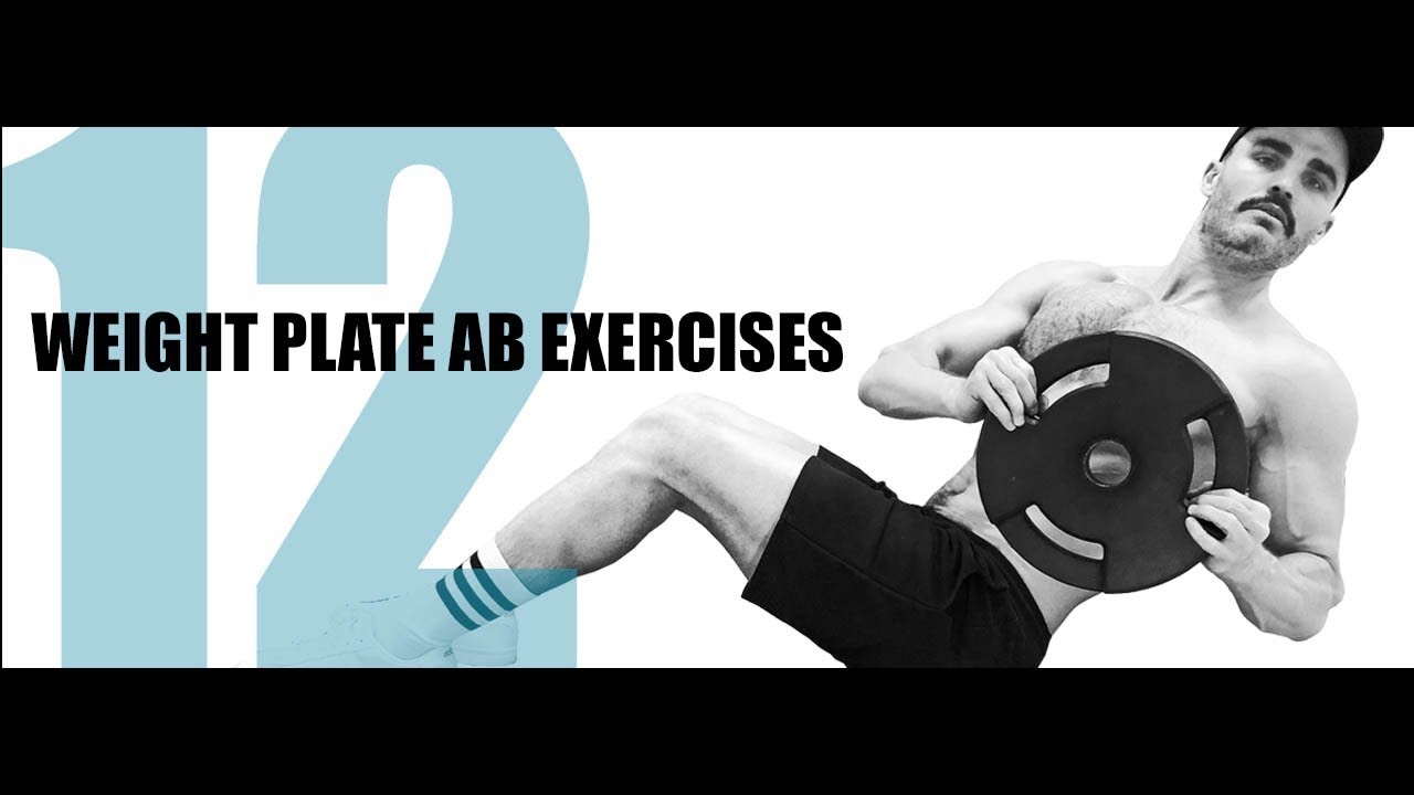 30 Minute Ab workout weight plate for Burn Fat fast