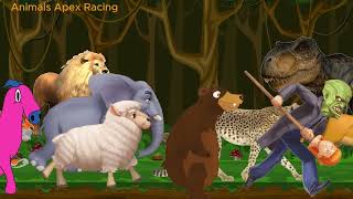 WILD ANIMALS GO CRAZY IN 3D RACING CHAOS!1 Part 182 screenshot 4