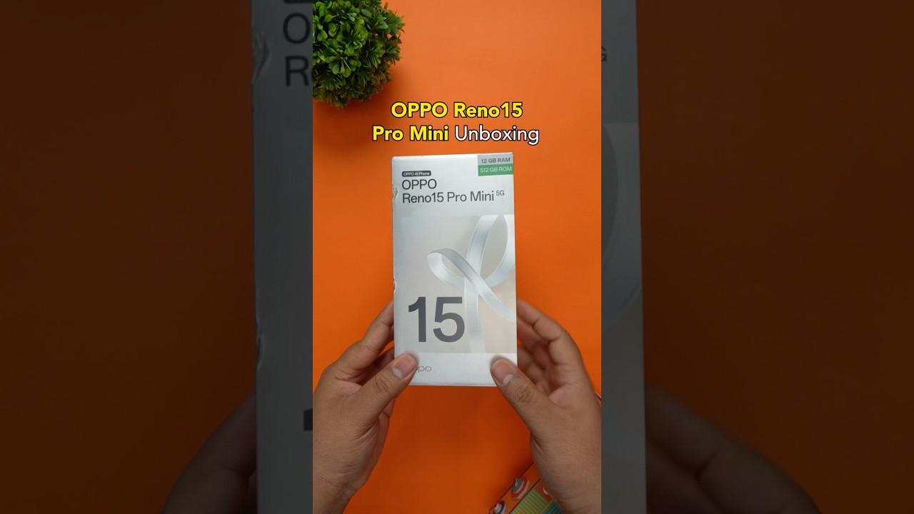 Unboxing the Oppo Reno 15 Pro Mini! 📦✨ | Best compact phone in 2026?