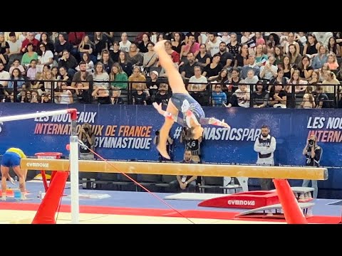 Jennifer Gadirova (GBR) BB EF 2022 Paris World Cup Event Finals