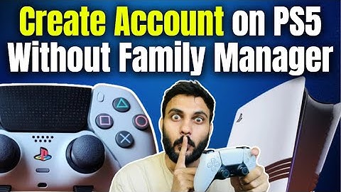 How to Create Account on PS5 Without Family Manager ⚡#playstation5 #ps5