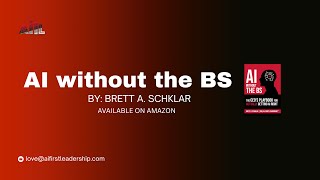 Virtual Book Launch: AI Without the BS with Author Brett Schklar