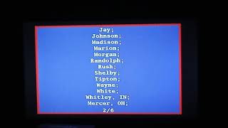 EAS #352: Required Weekly Test - Indiana (10/8/2020) (Comcast)