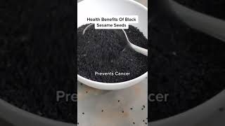 Health Benefits of Black Sesame Seeds #shorts
