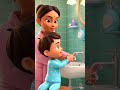 Baby brush teeth & hand wash 🪥🧼 | Good Habits for Kids | Kuchipuchi TV | Hindi Nursery Rhymes