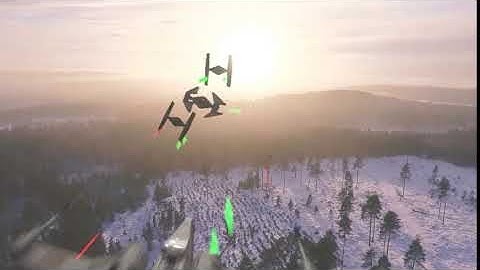 Blender VFX Star Wars Battle