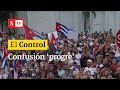 El Control a la confusión de los 'progres' colombianos por el estallido en Cuba