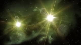 Binary Star Like Alpha Centauri Ab Stock Footage