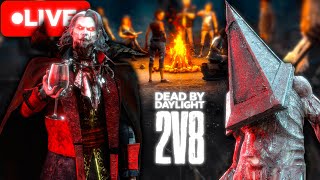 🔴2v8 IST DA!🔥Dracula + Pyramid Head gegen 8 Idioten | Dead by Daylight Live Stream