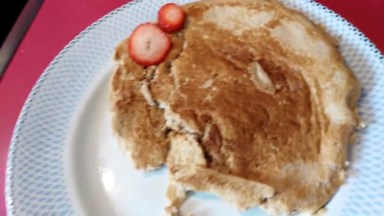 tortita de avena y manzana facil y sencilla. YouTube