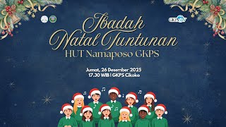 Download Lagu (LIVE) Ibadah Natal Tuntunan HUT Seksi Namaposo 26 Desember 2025 | Pdt. Martin Lukito Sinaga MP3