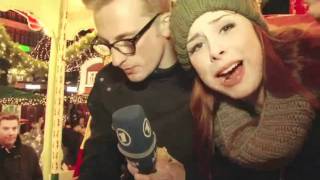 Lena auf dem Weihnachtsmarkt - Eurovision Song Contest 2012 - NDR