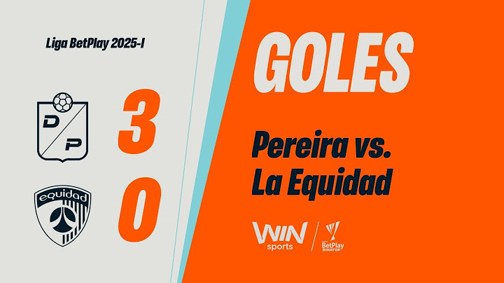 Pereira vs. La Equidad (goals) | Liga BetPlay Dimayor 2025-2026 | Matchday 20