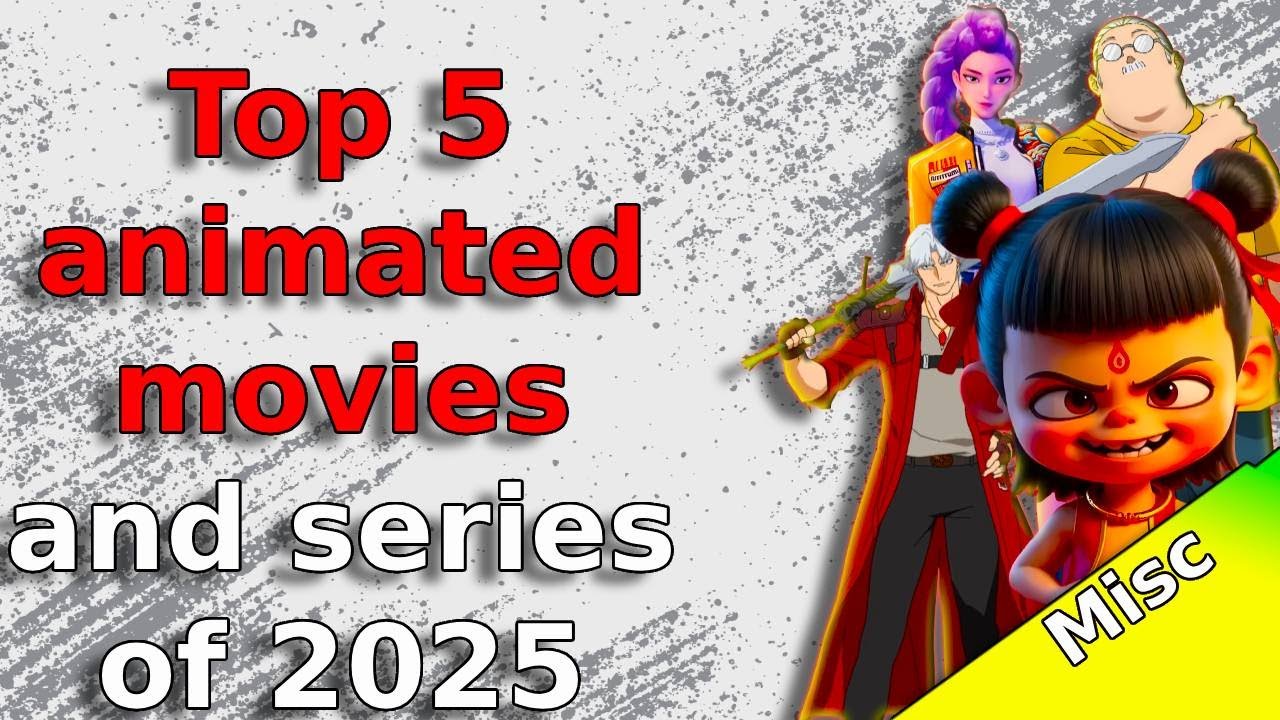 Top 8  Amazing Animated Series and Movies of 2025 Recap
