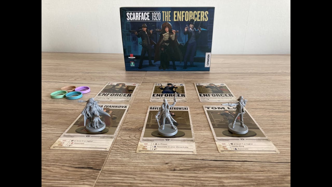 Expansion Scarface 1920: The Enforcers// Дополнение Scarface 1920: The Enforcers (Redzen Games)