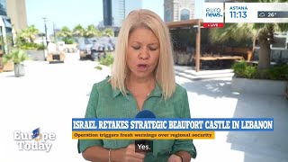 Israel's capture of castle in Lebanon is a  "dramatic turning point"