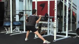 LSLS  Wide lateral Squats with Rainbow