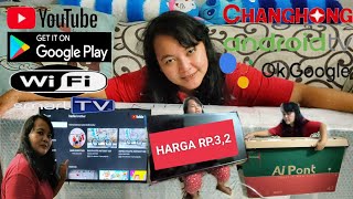 TV SMART CHANGHONG TV GEDE MURAH PINTAR BANYAK BISANYA BODY TIPIS LAYAR FRAMELESS AI TANPA STB screenshot 5