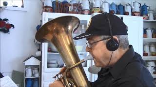Bell Cow Novelty March, written by Rosenkrans, performed by Brassman Bart