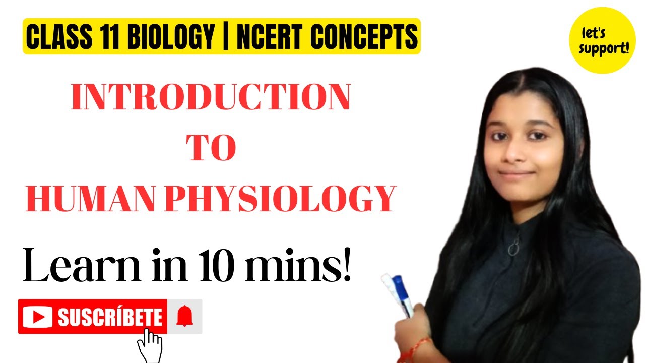 Introduction to Human Physiology | Class 11 Biology | Complete Chapter ...