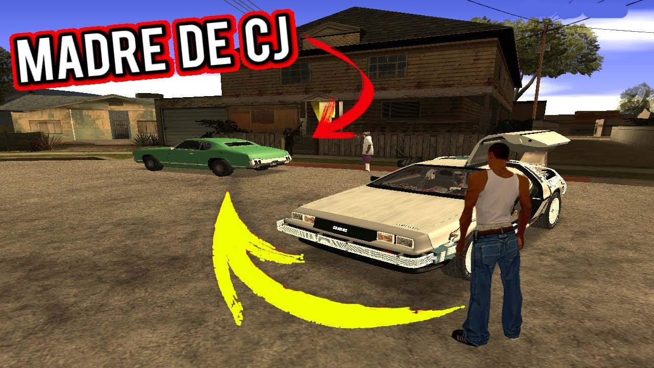 поездка в прошлое в GTA SAN ANDREAS и я нашел это