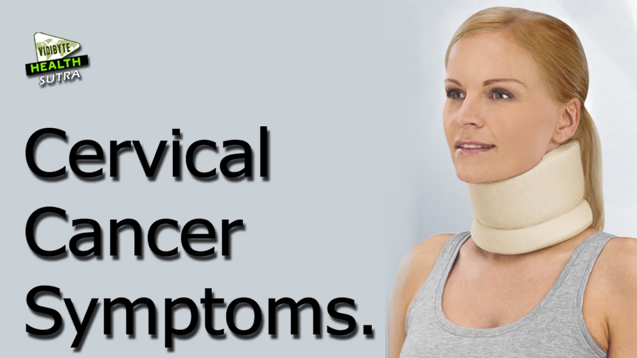 cervical cancer symptoms 