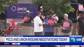PECO strike continues following severe storms and widespread outages | PHL17 Morning News