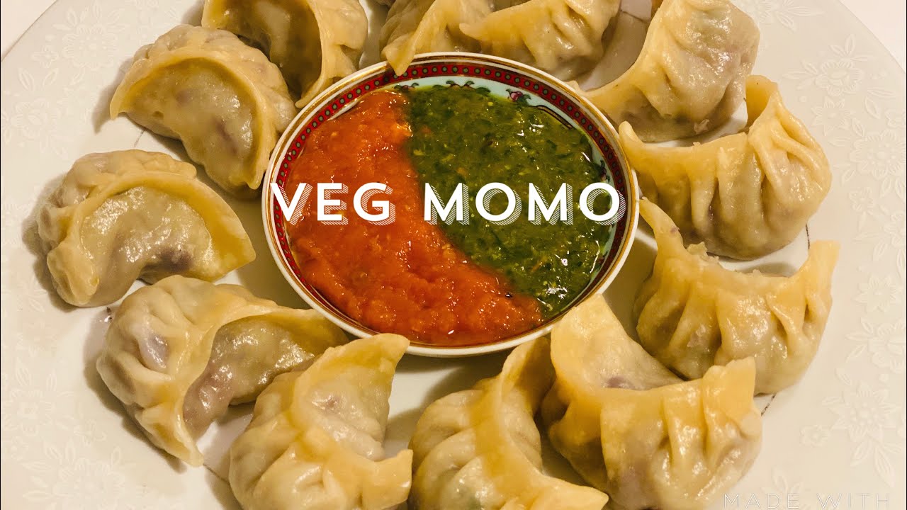 Veg momo/steamed vegetable dumpling/street food receipe by Nika