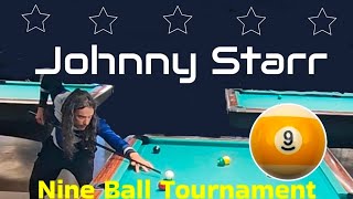 Johnny Starr (354) v/s   9 Ball Tournament 