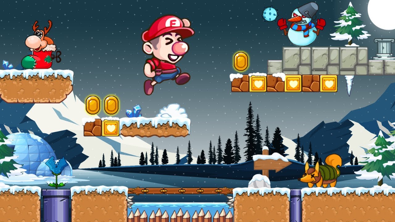 Nob's World Super Jungle Adventure Free Run Games GamePlay15 YouTube