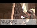 Le cygne/ The swan/ Der Schwan Camille Saint-Saëns for harp solo