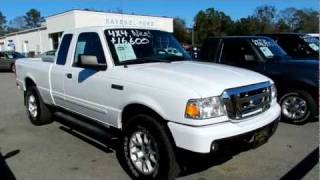 2007 FORD RANGER XLT SUPERCAB 4X4 * LEATHER * FOR SALE @ RAVENEL FORD